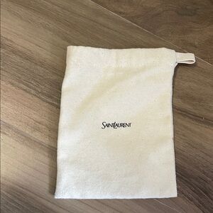 Saint Laurent Beige Dustbag